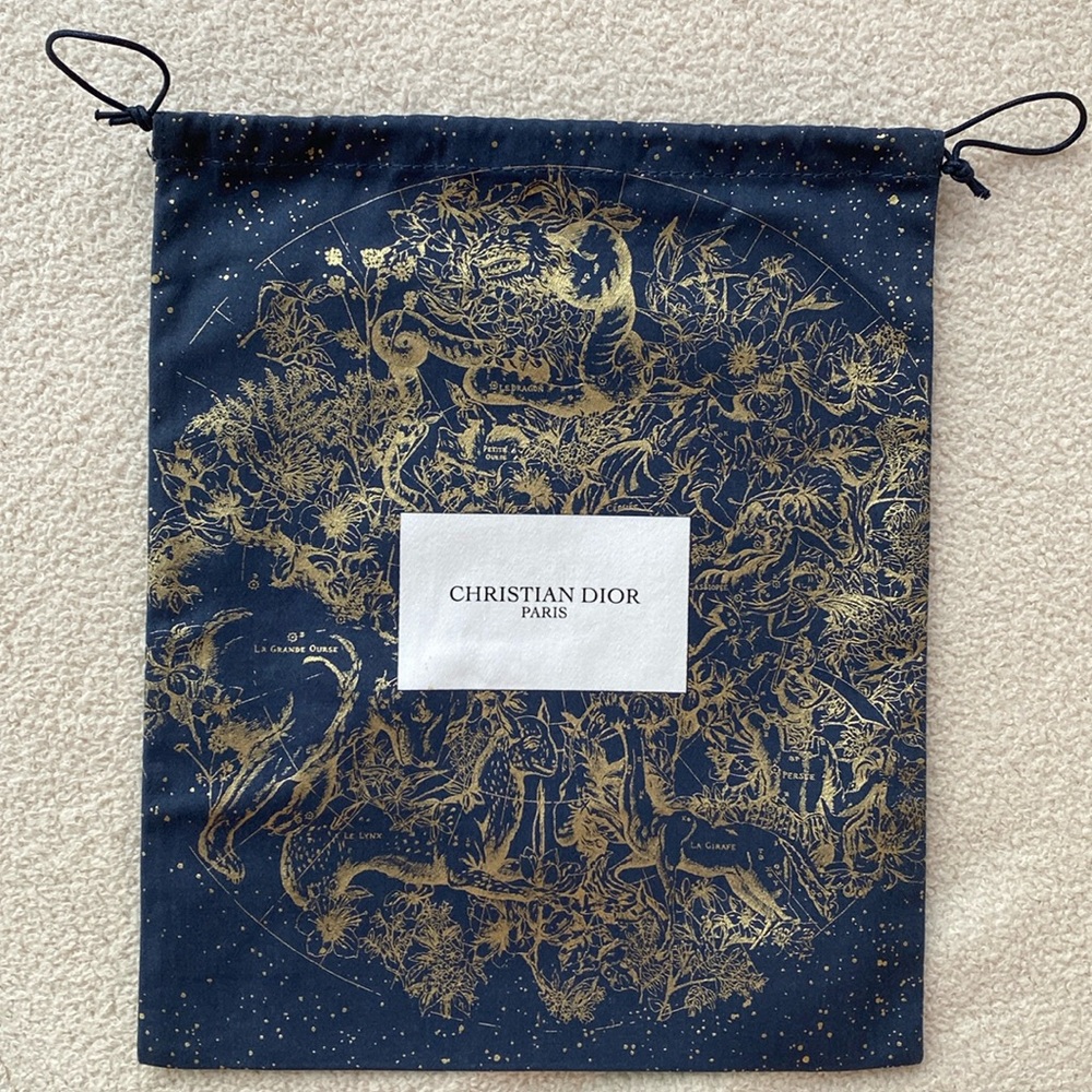 NEW Christian Dior Paris The Atelier of Dreams Drawstring Pouch